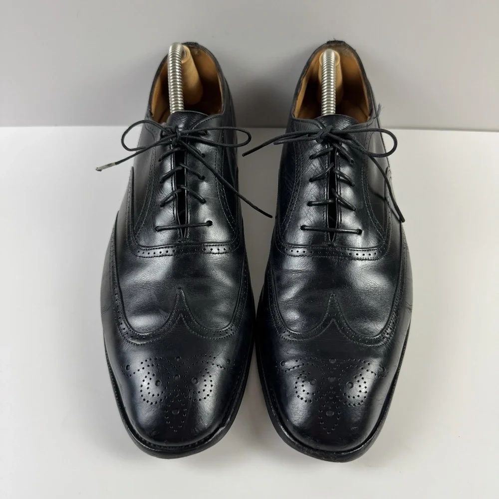 Vintage Church's Custom Grade Wingtip Oxford‎ Dress Shoes Fits US 10 England